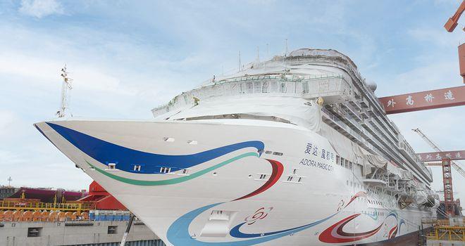 首艘国产大型邮轮取名“魔都”:可载客5246人,今年底交付(图4) 首艘国产大型邮轮取名“魔都”:可载客5246人,今年底交付(图4)