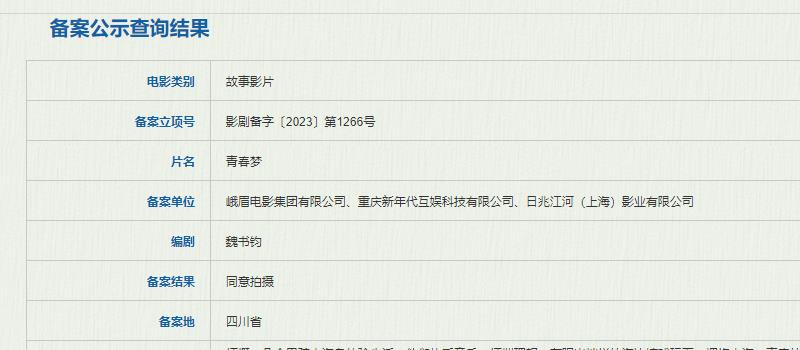 魏书钧《青春梦》立项 讲述音乐少年们的浪漫梦想(图1) 魏书钧《青春梦》立项 讲述音乐少年们的浪漫梦想(图1)