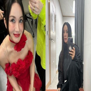 不愧是韩国玛丹娜！53岁严正化晒「超狂川字腹肌」钓出一排蓝勾勾赞爆