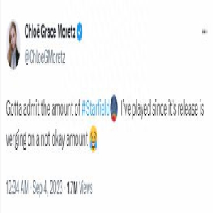 \"超杀女\"饰演者沉迷《星空》:我玩得时间太长了