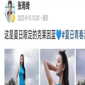 37岁张雨绮晒泳装照大秀好身材!P图太明显惨被网友嘲笑