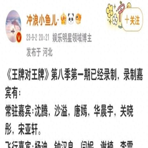 《王牌8》首期飞行嘉宾曝光,多位脱口秀演员加入,新人值得期待