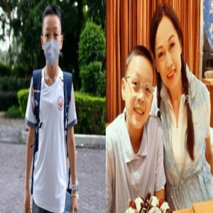 姚莹莹12岁囝囝升中一即获奖!单亲妈妈年花近20万学费栽培独子成才