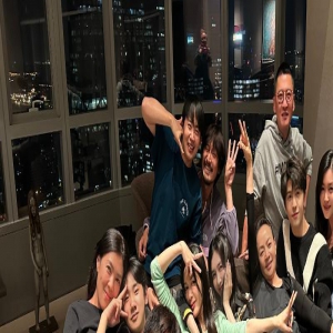 宋丹丹凌晨邀江疏影周杰等人聚会，汤晶媚在C位，唯独不见任敏