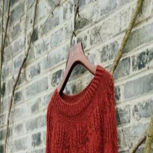 一起织|棕榈花：附详细教程，经典圆肩毛衣(有编织图解）