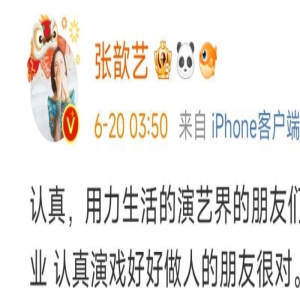 张歆艺发文“不是所有演艺界的人都是坏人”被群嘲，老公袁弘躺枪