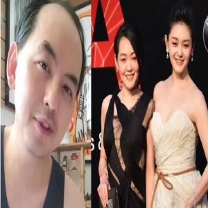 前妻大S被爆吸毒后，汪小菲现身台北陪伴儿女，父子三人罕见同框