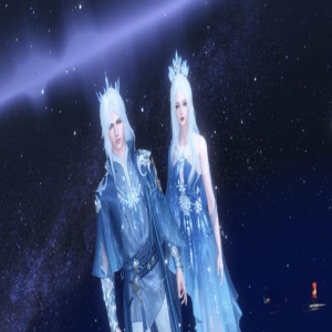 中国人自己的艾莎?逆水寒手游冰霜贵族新外观闪瞎我的钛合金眼!