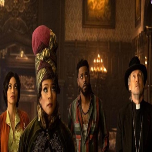 《幽灵鬼屋》乐园举办首映 受到罢工影响演员缺席