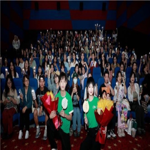 《透明侠侣》杭州路演 史策、王皓为高考送祝福